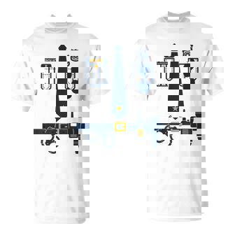 Police Costume Cop Uniform Officer Halloween Boys T-Shirt | Mazezy