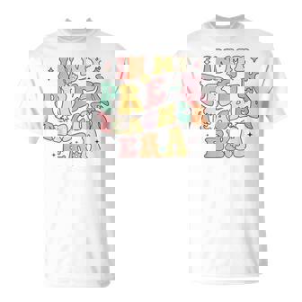 In My Pre K Teacher Era Back To School Retro Groovy Teacher T-Shirt - Monsterry