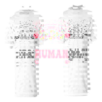 Promoted From Dog Grandma To Human Grandma Mother's Day T-Shirt - Seseable