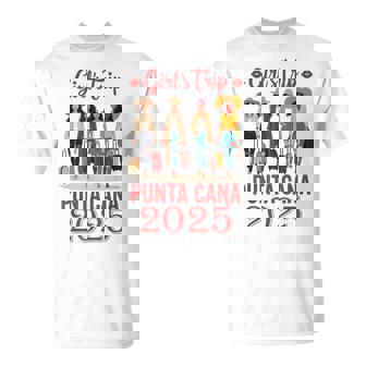 Punta Cana Girls Trip 2025 Vacation For Women T-Shirt - Monsterry