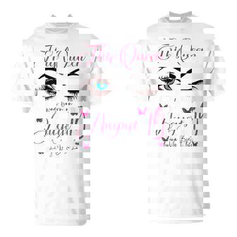 This Queen Was Born On August 19 Living My Best Life Queen T-Shirt - Cadeauxyz