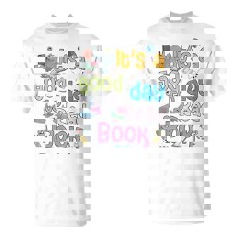 Read Book Week 2025 Library First Day Of School Pig Elephant T-Shirt | Mazezy