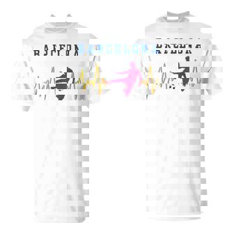 Regalos Barcelona Para Aficionados Al Fútbol Barcelona Algodón Regalo Futbol Adulto Blue Pequeño Camiseta unisex - Regaloses