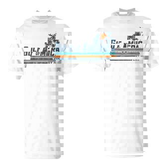 Retro Gulf Of Us America 2025 American Flag Gulf Mexico T-Shirt - Seseable