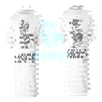 Retro Howdy Corgi Cowboy Western Country Cowboy Cowgirl T-Shirt - Seseable