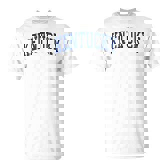 Retro Kentucky Vintage Kentucky Blue Throwback Classic T-Shirt - Thegiftio