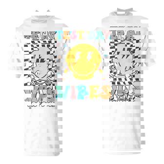 Retro Test Day Vibes You Got This Motivation Teacher Student T-Shirt - Seseable