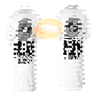 Run I Dare Ya De Joueur De Baseball Amusant Pour S T-Shirt - Cadeauxyz