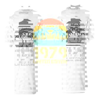 S De Cumpleañosintage De 1979 Para Hombre Manga Larga Camiseta unisex - Regaloses