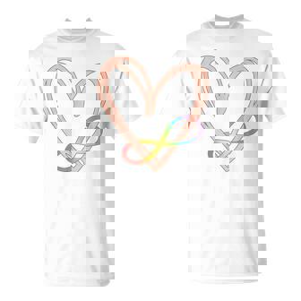 S Para El Autismo Para Símbolo Infinito Concienciación Sobre El Autismo Camiseta unisex - Regaloses
