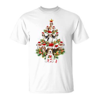 Santa Beagle Christmas Decoration Xmas Beagle Mum T-Shirt - Geschenkecke