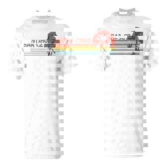 Santa Cruz Californiaintage Retro T-Shirt - Seseable