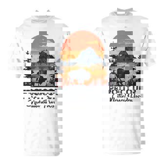Save Our National Parks Resist Service Bison Buffalo Vintage T-Shirt - Thegiftio