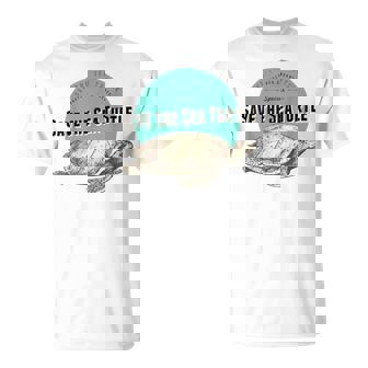 Save The Sea Turtle Endangered Species Tee T-Shirt T-Shirt - Monsterry