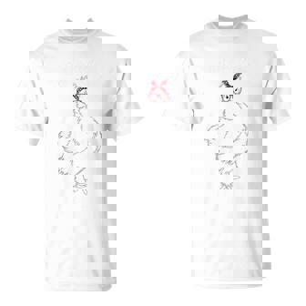 Silkie Mom Cool Silkie Chicken With Red Bandana & Glasses T-Shirt - Monsterry