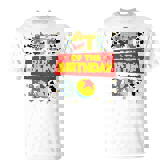Sister Of The Birthday Boy Toy Family Party Decoration T-Shirt | Mazezy