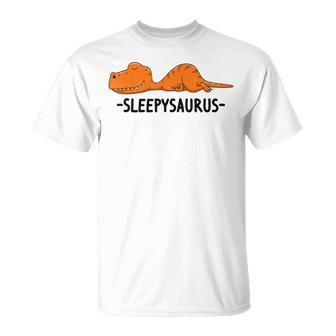 Sleepysaurus Schlaf Schlafanzug Nachthemd Dinosaurier T-Shirt - Geschenkecke