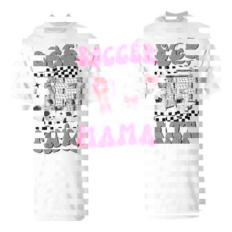 Soccer Mama Vintage Pink Coquette Bow Mama Mom Mother's Day T-Shirt | Mazezy