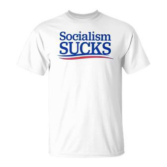 Socialism Sucks S T-Shirt - Geschenkecke