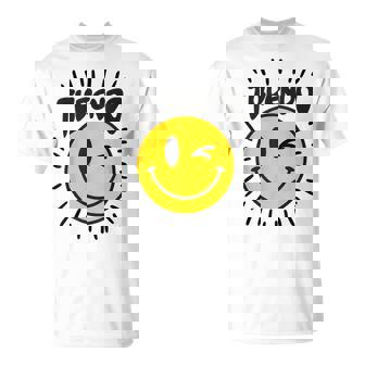 Sonrisa Emoticon Keep Smiling Cara Divertida Camiseta unisex - Regaloses