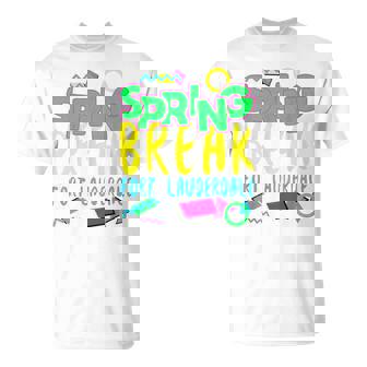 Spring Break Fort Lauderdale 90s Aesthetic T Shirt T-Shirt - Monsterry