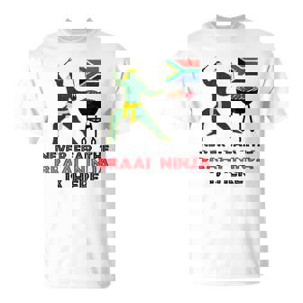 Springboks Braai Ninja Divertidos Para Barbacoa De Sudáfrica Camiseta unisex - Regaloses