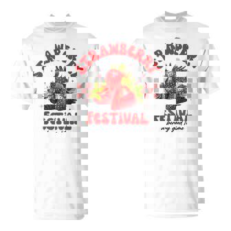 Strawberry Festival A Berry Good Time Strawberries Season T-Shirt - Seseable