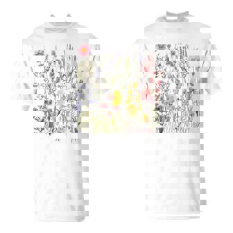 Subtle I Hate Trump Wildflowers Trump Hater Never Trump T-Shirt - Thegiftio