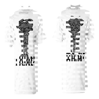 Tailandia De Recuerdo De Elefante Tailandia Camiseta unisex - Regaloses