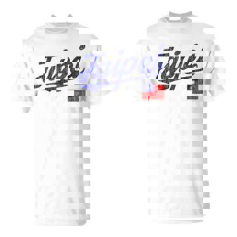 Taipei Taiwan Flag Distressed Vintage T-Shirt - Monsterry