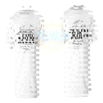 Taiwan Estilo Retrointage Taiwán Camiseta unisex - Regaloses