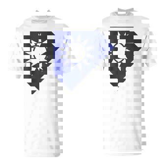 Taiwan Flag Taiwan Taipei Republic Of China ROC Formosa Tank Top T-Shirt - Monsterry