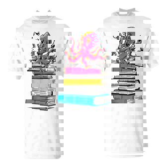 Tea Aromatic Beverage Octopus Aroma Tea Drinking T-Shirt - Monsterry