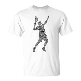 Tennis Tennis Player Boys' T-Shirt - Geschenkecke