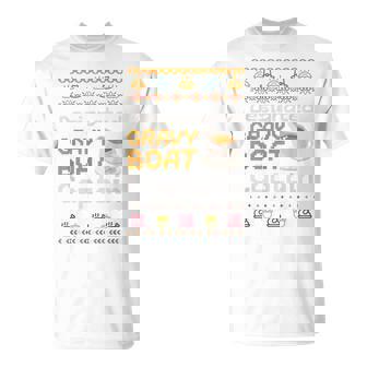 Thanksgiving Ated Gravy Boat Captain T-Shirt - Monsterry