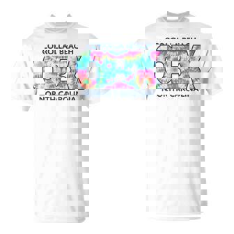 Tie Dye Corolla Beach Outer Banks Nc Obx Été 2025 T-Shirt - Cadeauxyz