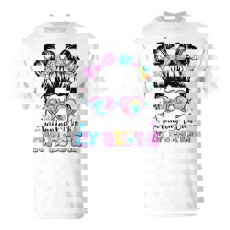 Twinning With My Bestie Friends Spirit Week Girls Twins Day T-Shirt - Monsterry