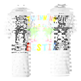 Twins For My Bestie's Brother Twin Day Outfits Spirit Week T-Shirt - Thegiftio UK