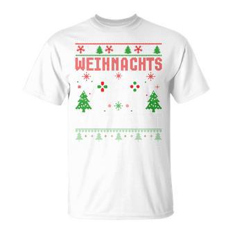 Ugly Christmas Sweater Gamer Gaming T-Shirt - Geschenkecke