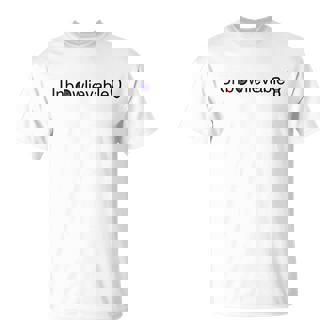 Unbelievable Bowling Mech UnBOWLievable T-Shirt - Monsterry