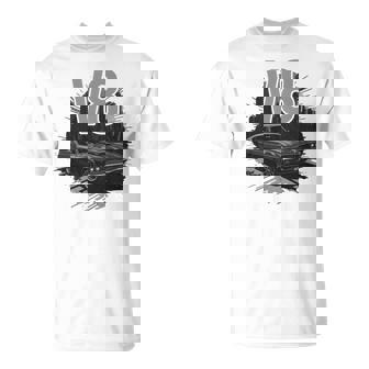 V8intage American Muscle Car Cilindrada8 Manga Larga Camiseta unisex - Regaloses