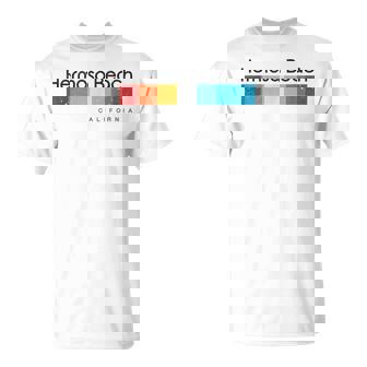 Vintage Hermosa Beach California Retro T-Shirt - Cadeauxyz