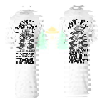 Vintage Only You Can Prevent Drama Llama Lovers T-Shirt | Mazezy