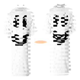 Visage Souriant Jaune Smile Face Enfant Fille Homme T-Shirt - Cadeauxyz