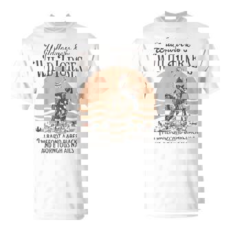 Wildflowers & Wild Horses I’m Barefoot & Bareback & Born T-Shirt - Monsterry