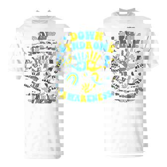 World Down Syndrome Awareness Day 321 Down Right Perfect T21 T-Shirt | Mazezy