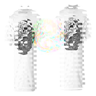 Yin Yang Tree Of Life Taoist Symbol Yoga Meditation Buddhist T-Shirt - Monsterry