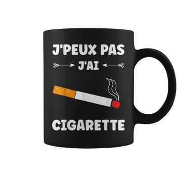 Fumer Cigarette Fumeur Citation J'peux Pas J'ai Cigarette T-Shirt