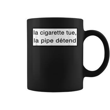 Humour Homme La Cigarette Tue La Pipe Dtend T-Shirt | Cadeauxyz