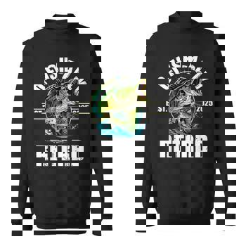 O'Fishally Retired 2023 釣り竿 Retiring Fisherman トレーナー Oh Fish Ally Retired 2025 Svg, Retirement Shirt, Fishing Svg